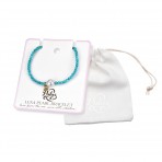 Bracelet | Luna Pearl Bracelet | Turquoise Howlite 'calm'
