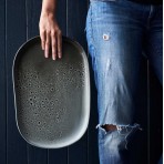 Robert Gordon | Australian Made | 43cm Oval Platter | Storm Robert Gordon | Australian Made | 43cm Oval Platter | Storm