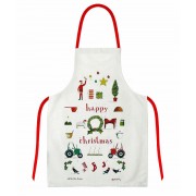 Apron | Red Tractor Designs | Happy Christmas