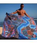 Sand Free Beach Towel | Bunjil Over Wurundjeri | XL