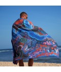 Sand Free Beach Towel | Bunjil Over Wurundjeri | XL
