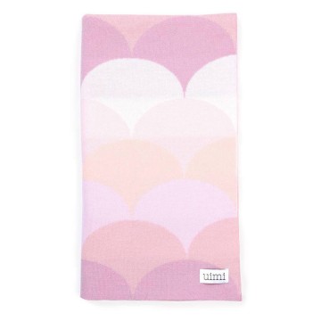 Blanket | Memphis | Rose | Merino Wool | Bassinet