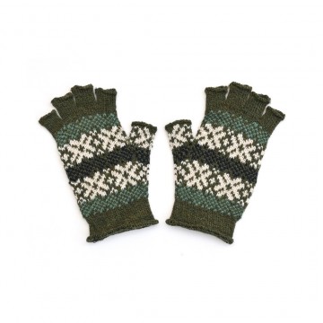Gloves | Heidi | Moss | Merino Wool
