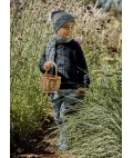 Kids Beanie | Jarrah | Forest | Merino Wool