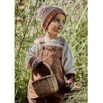 Kids Beanie | Jarrah | Mocha | Merino Wool