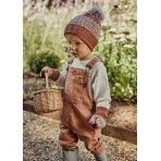 Kids Beanie | Jarrah | Mocha | Merino Wool