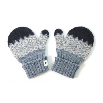 Kids Mittens | Jarrah | Storm | Merino Wool