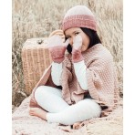 Kids Beanie | Roxy | Grape | Merino Wool Kids Beanie | Roxy | Grape | Merino Wool