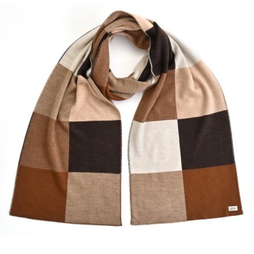 Scarf | Frankie | Chocolate | Merino Wool