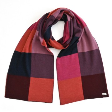 Scarf | Frankie | Magenta | Merino Wool