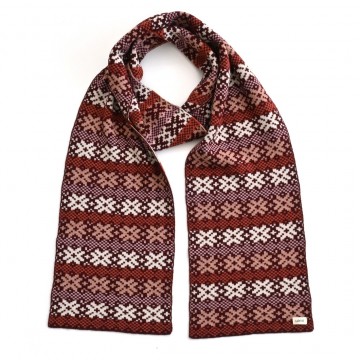Scarf | Heidi | Merlot | Merino Wool