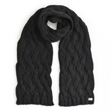 Scarf | Mabel | Liquorice | Merino Wool
