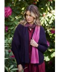 Scarf | Abigail | Raspberry | Merino Wool