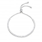 Bracelet | Nikki Tennis Bracelet | Silver Bracelet | Nikki Tennis Bracelet | Silver
