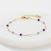 Bracelet | Charlotte |  Blue