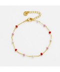 Bracelet | Charlotte |  Pink