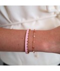 Bracelet | Charlotte |  Pink