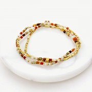 Wrap Bracelet | Ophelia | Berry Gold