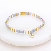 Bracelet | Tile | Mist + Gold