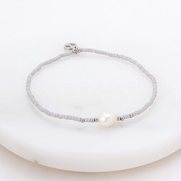 Bracelet | Emma | Mist + Silver