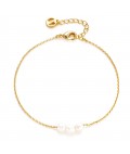 Bracelet | Mini Pearl | Gold