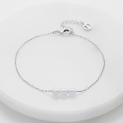 Bracelet | Mini Pearl | Silver