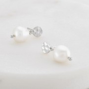 Earrings | Penny | Pearl | Silver