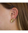 Earrings | Steph Hoop | Small | Gold