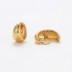 Earrings | Steph Hoop | Small | Gold