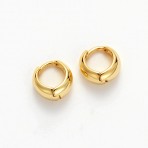 Earrings | Steph Hoop | Small | Gold