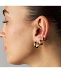 Earrings | Steph Hoop | Small | Gold Earrings | Steph Hoop | Small | Gold