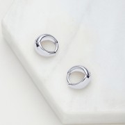 Earrings | Steph | Hoop | Silver | Small