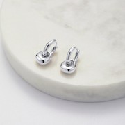 Earrings | Sadie Hoop | Silver