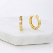 Earrings | Willow Hoop | Gold
