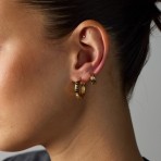 Earrings | Willow Hoop | Gold