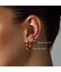 Earrings | Willow Hoop | Gold