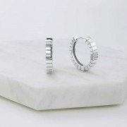 Earrings | Willow Hoop | Silver