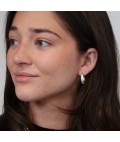 Earrings | Willow Hoop | Silver