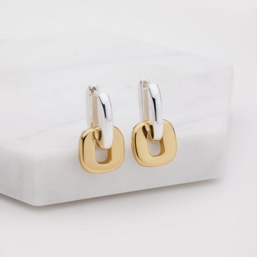 Earrings | Ella | Gold Silver