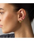 Earrings | Maya Huggies | Gold