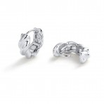 Earrings | Maya Huggies | Silver Earrings | Maya Huggies | Silver