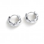 Earrings | Maya Huggies | Silver Earrings | Maya Huggies | Silver