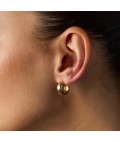 Earrings | Lucy Huggie | Silver
