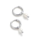 Earrings | Heidi Hoop | Silver
