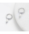 Earrings | Heidi Hoop | Silver