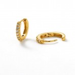 Earrings | Ally Huggie | Gold Earrings | Ally Huggie | Gold