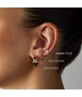 Earrings | Leila | Gold