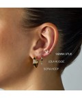 Earrings | Leila | Silver