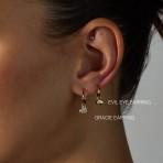 Earrings | Evil Eye | Silver