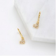 Earrings | Gracie Huggie | Gold